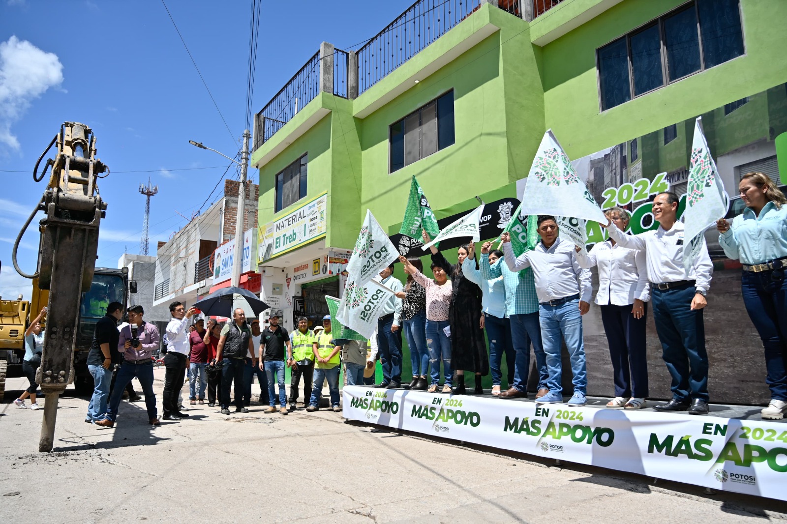 Arranca RGC moderna vialidad en Ciudad Fernández