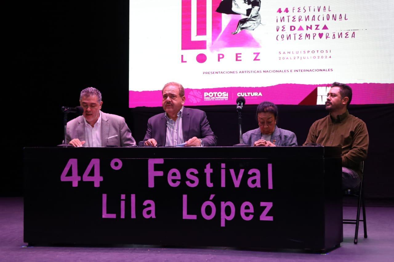 Festival de Danza Lila Lopez 2024, proyectará a SLP a nivel mundial