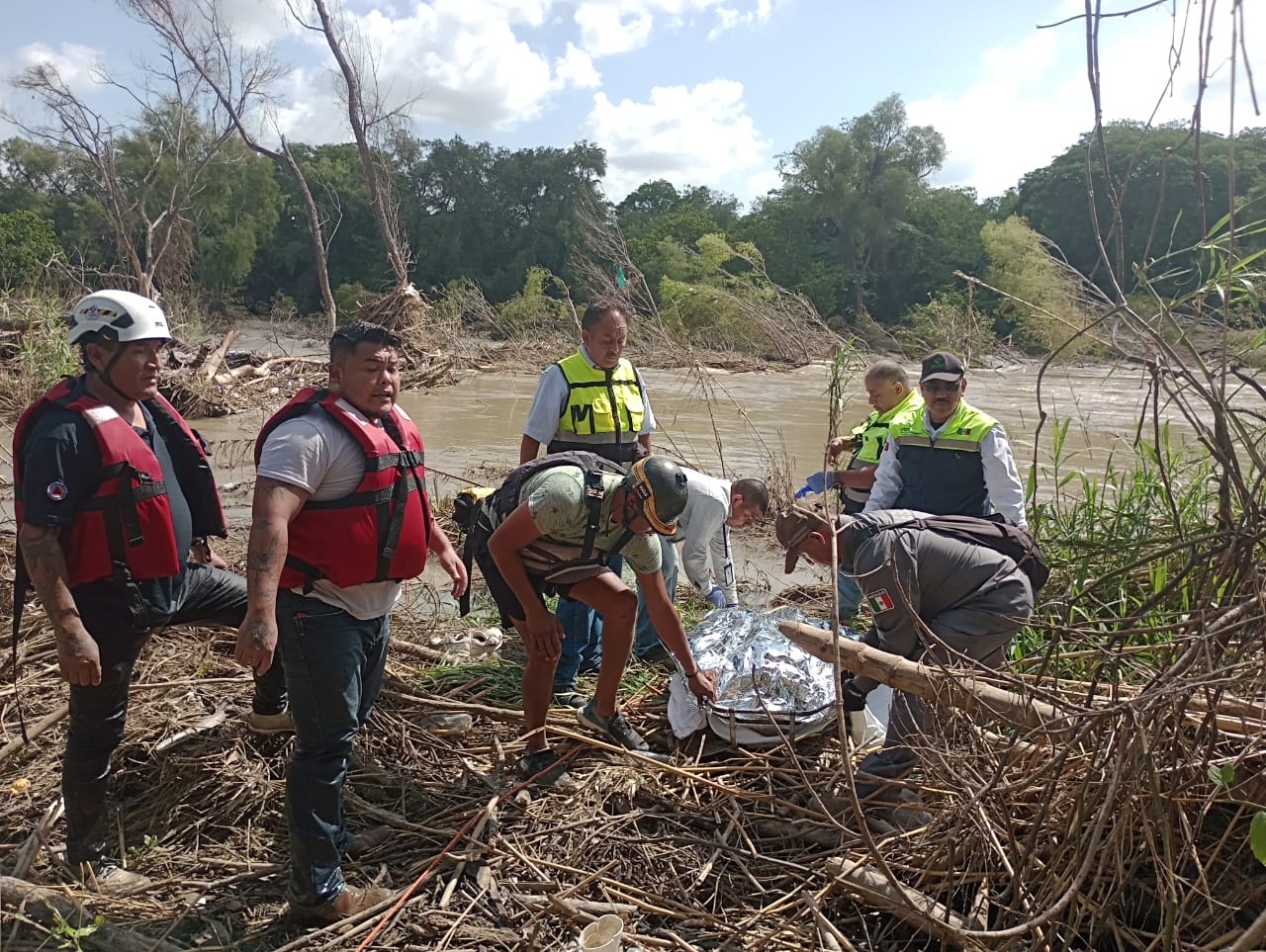Protección Civil Estatal localiza a joven que cayó en Río Santa Rosa