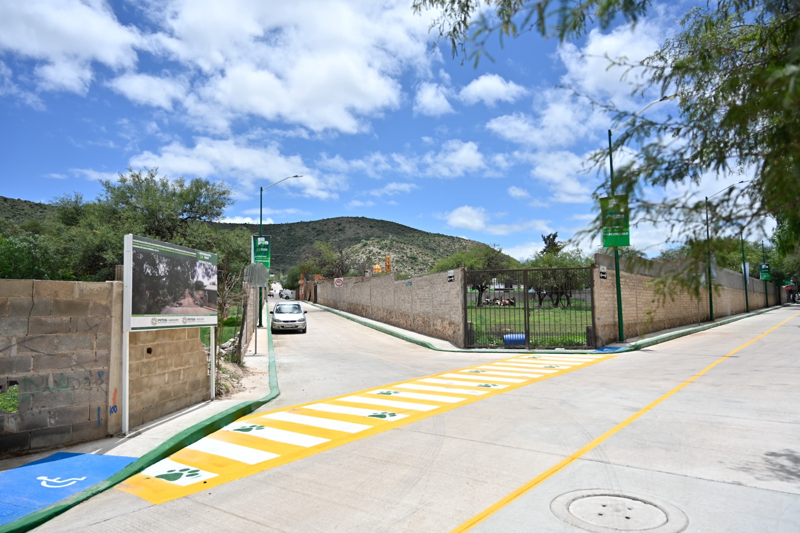 Autoridades modernizan Cerro de San Pedro