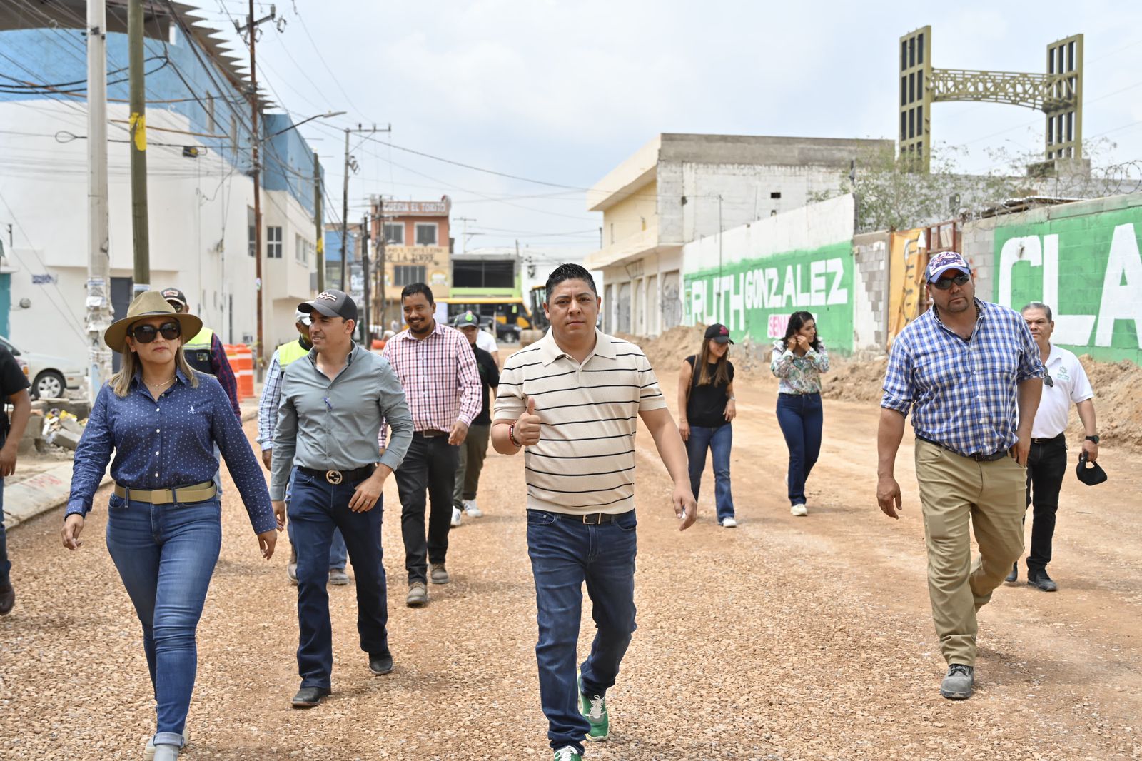 Supervisan avance de rehabilitación de la Calle 50