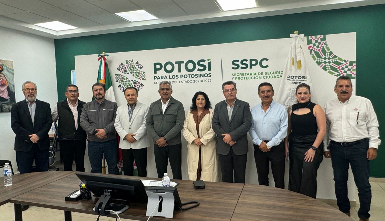 SSPC presenta avances de la estrategia integral de seguridad ante empresarios