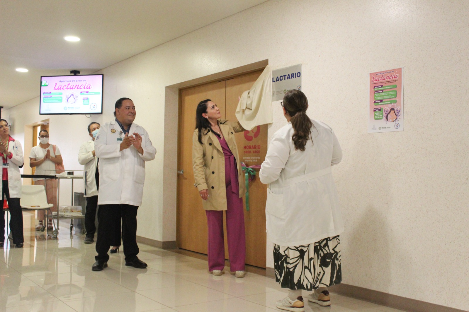 Abren lactario en Hospital Central de SLP