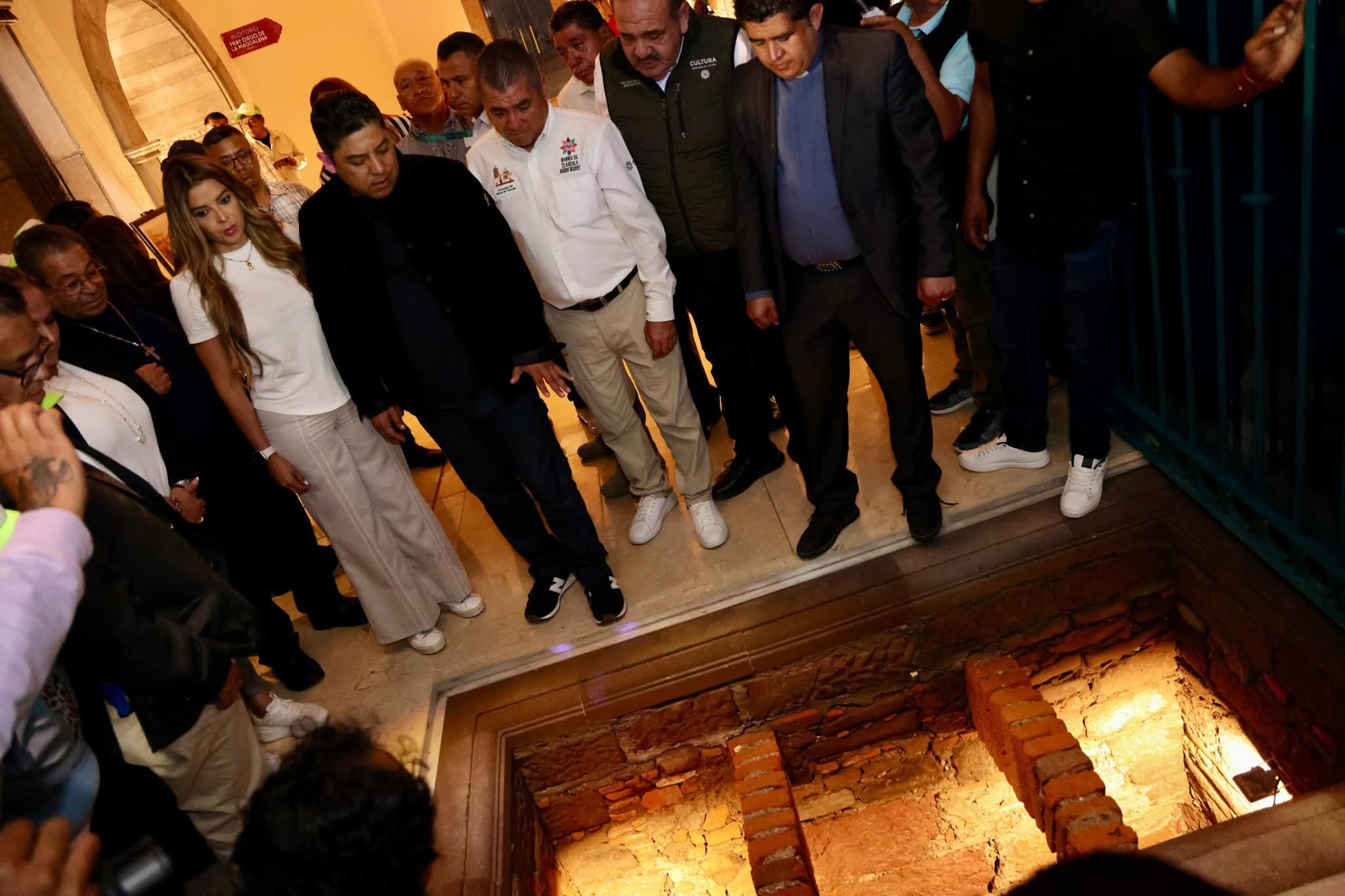 Descubren túnel histórico en el barrio fundamental de Tlaxcala