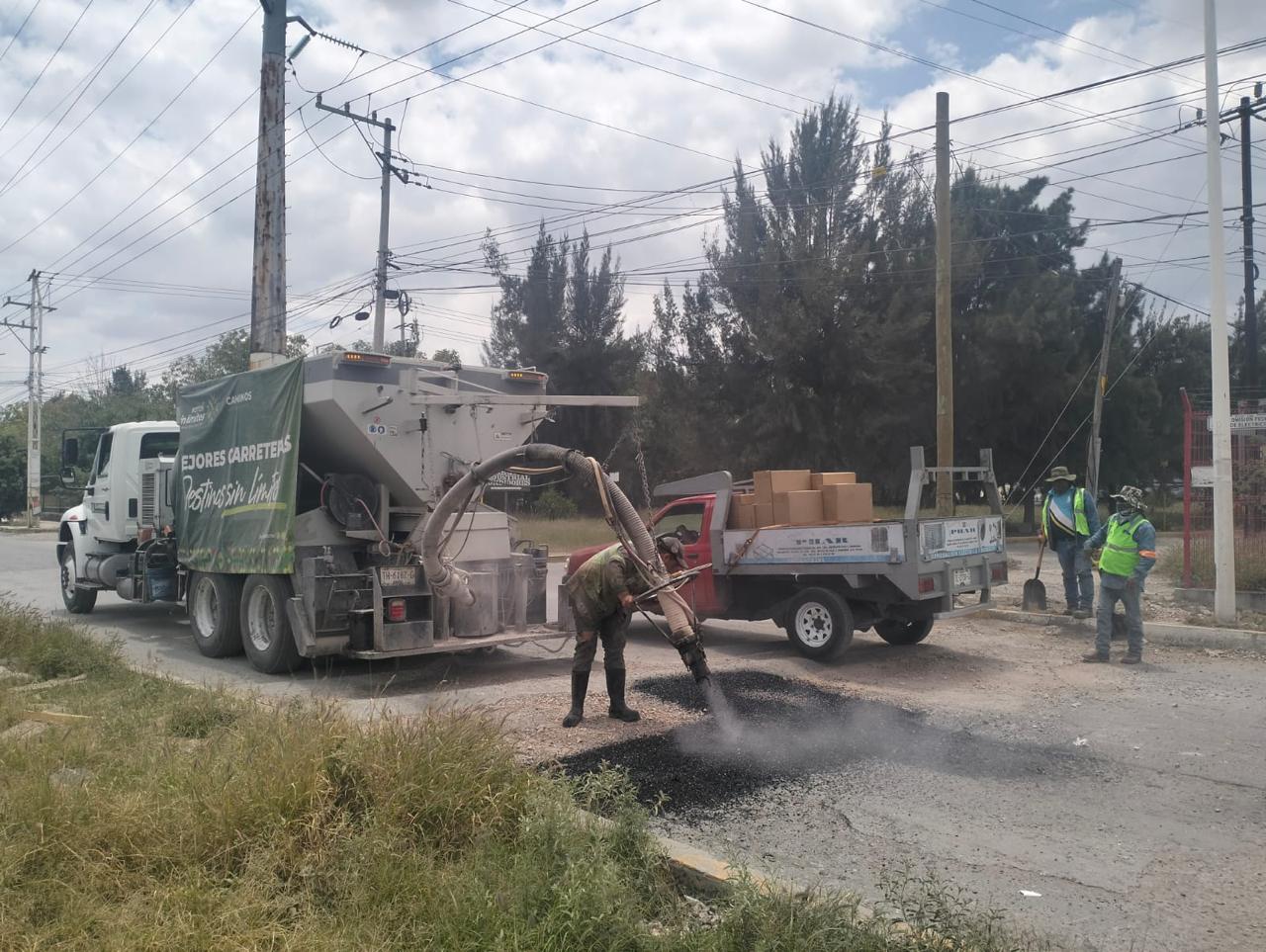 Fortalecen atención a calles en la Zona Industrial