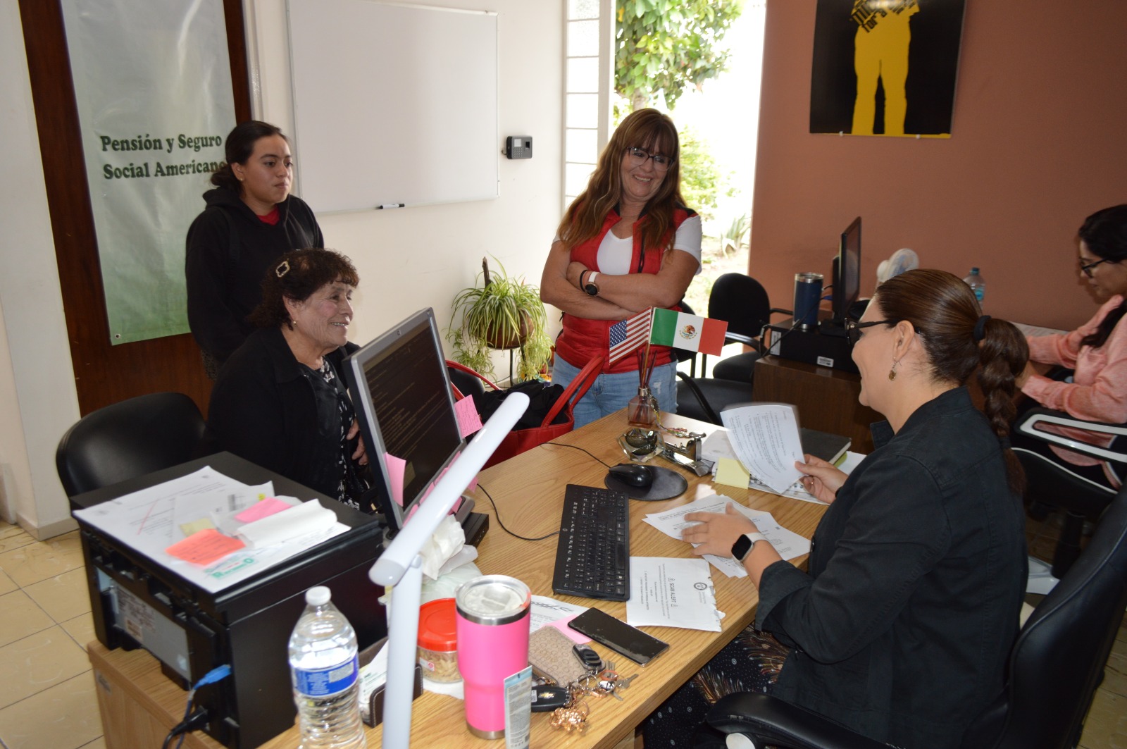 Garantizan apoyo para potosinos en gestión de pensión americana
