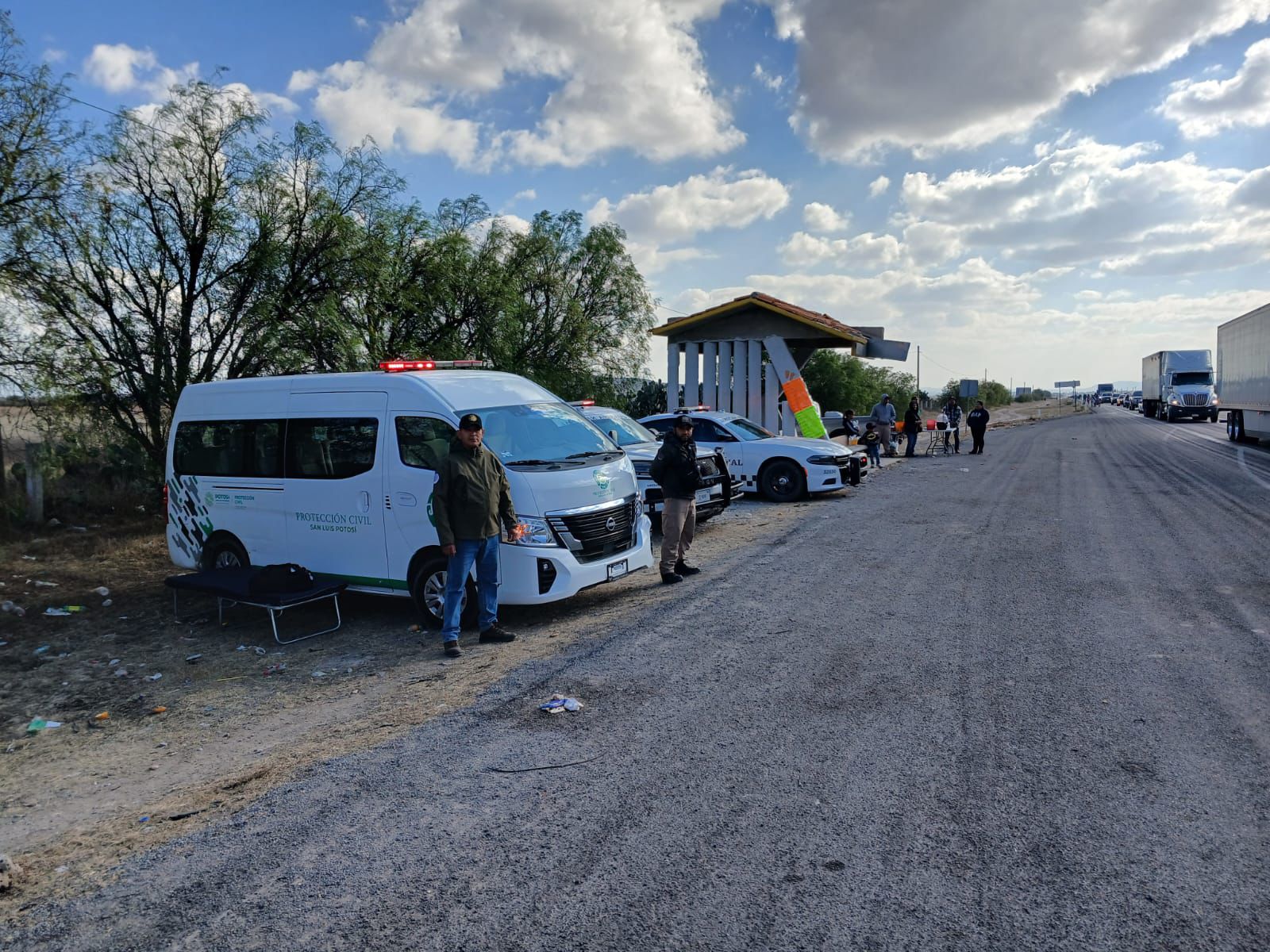 Refuerzan operativo de protección a peregrinos rumbo a San Juan de Los Lagos