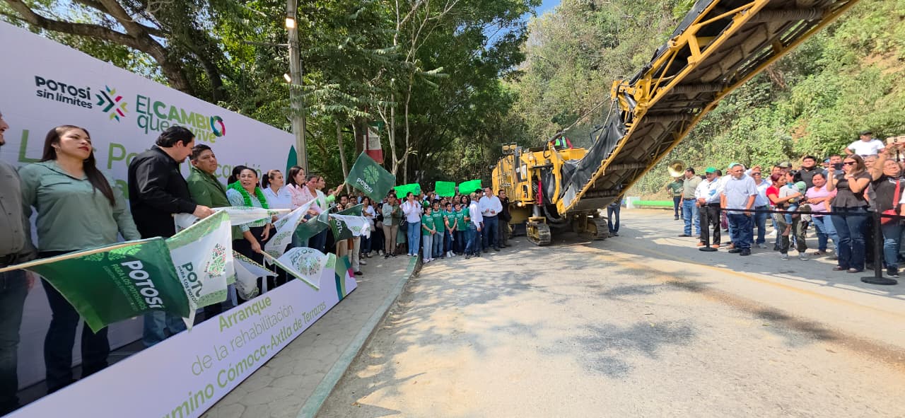 Entregarán más obras de infraestructura en las cuatro regiones de SLP