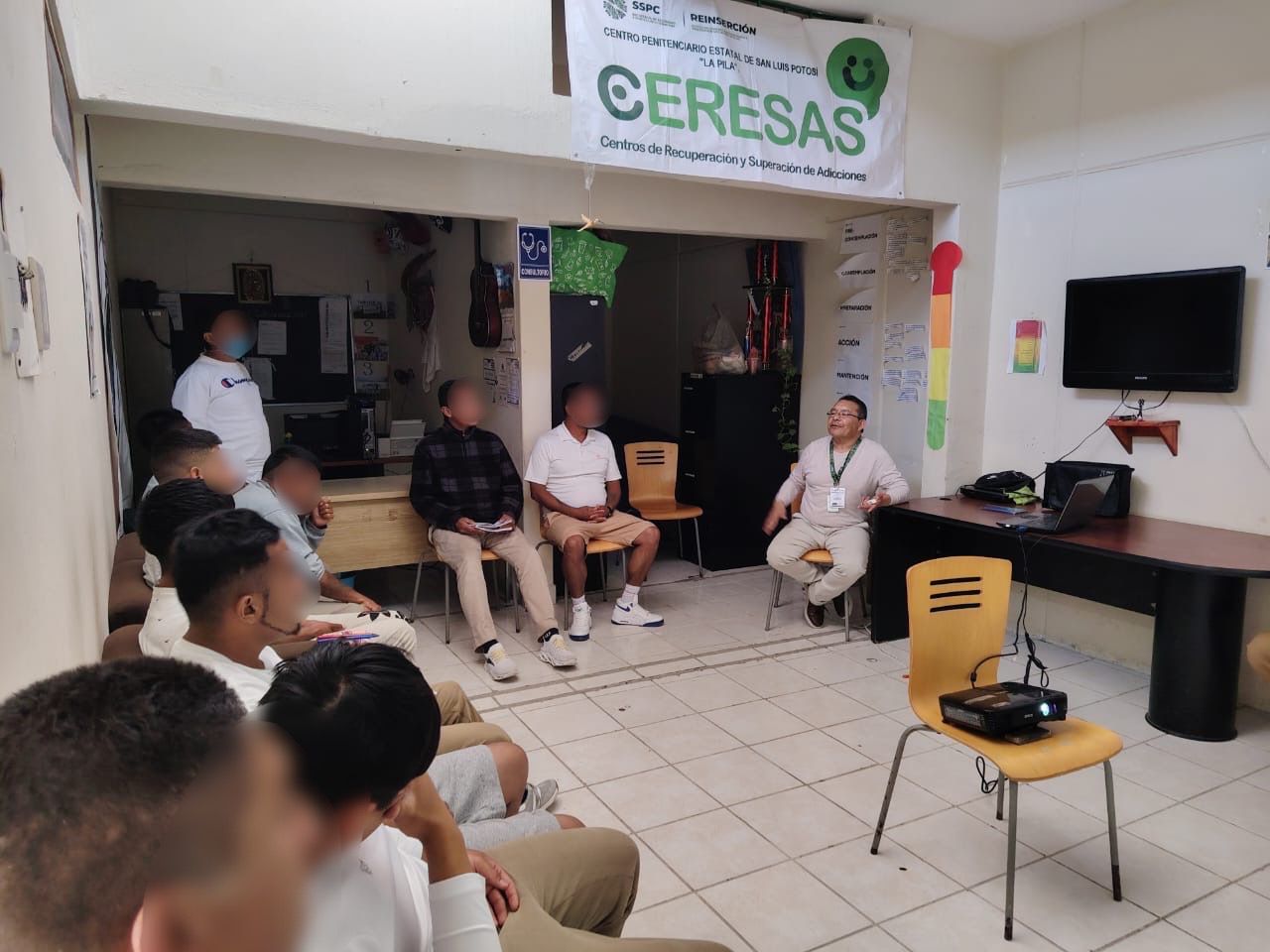 Fortalecen rehabilitación en el Centro de Reinserción Social de La Pila