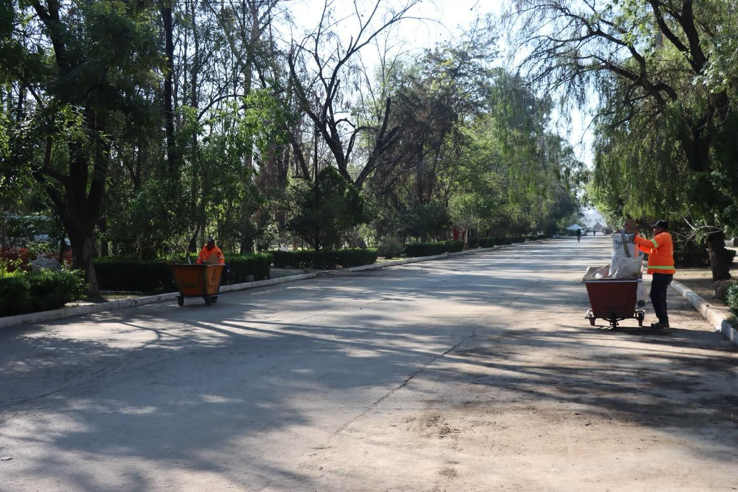 Gobierno de la Capital realiza mejoras al interior y exterior del Parque de Morales