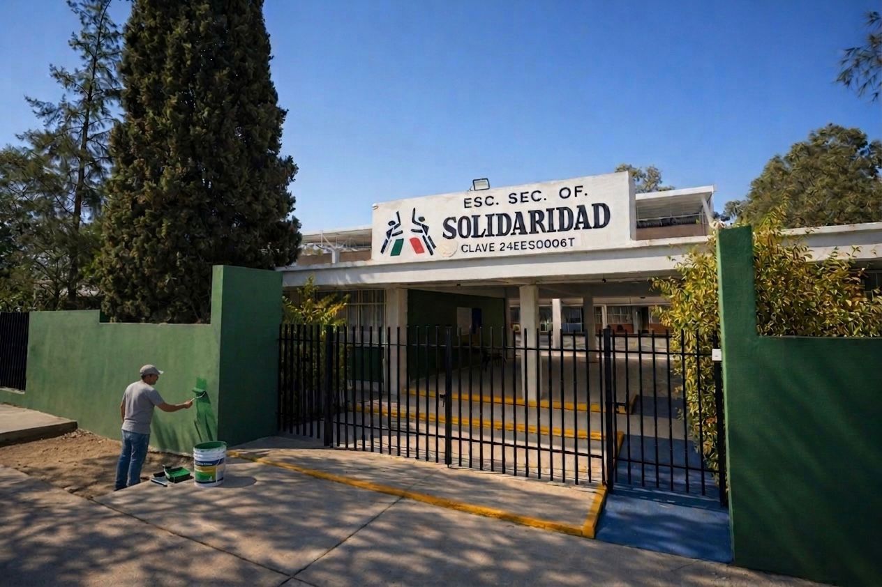 SLP garantiza regreso a clases en espacios dignos y seguros