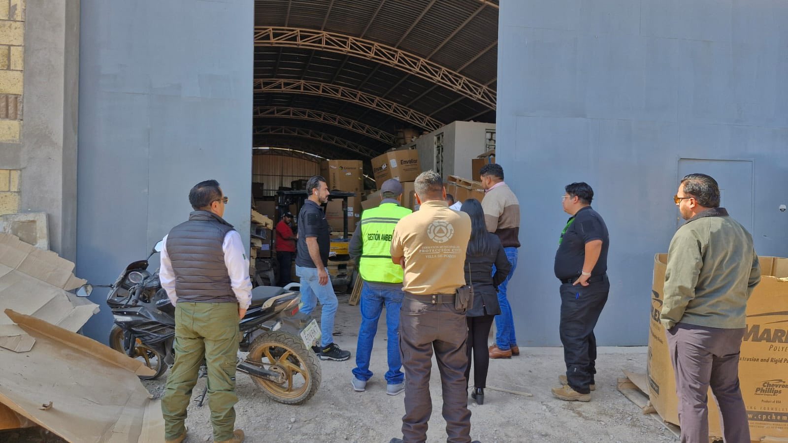 Supervisa Villa de Pozos cumplimiento en materia de seguridad